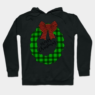 Plaid Wreath Hoodie